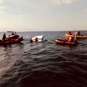 Einsatz TH Wasser Ostsee Schlauchboot und andere