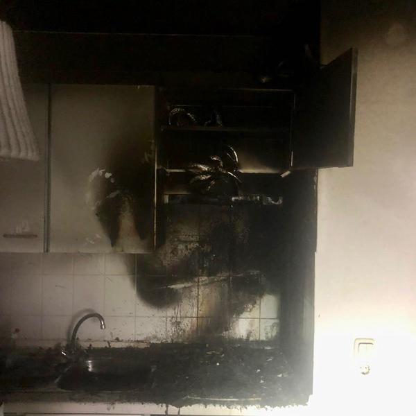 Feuer Küchenbrand